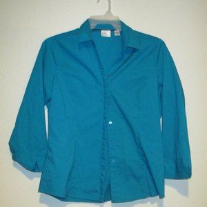 Riders By Lee Easy Care Button Up Top